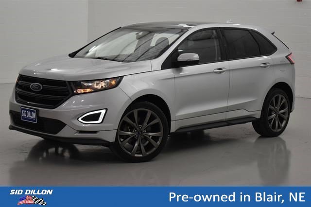 Used 2017 Ingot Silver Metallic Ford Sport image 1