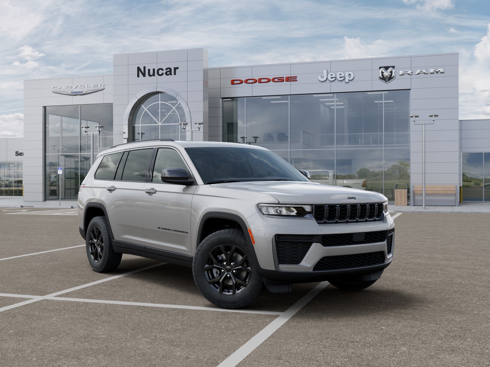 New 2026 Silver Zynith Exterior Paint Jeep Altitude image 1