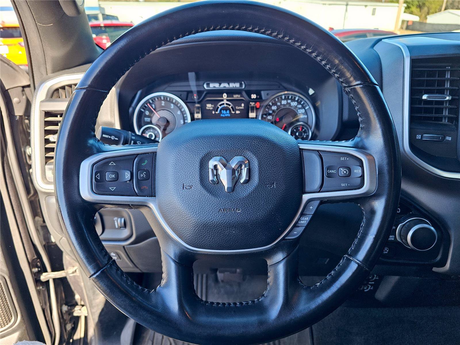Used 2022 Granite Crystal Metallic Clearcoat Ram Big Horn image 20