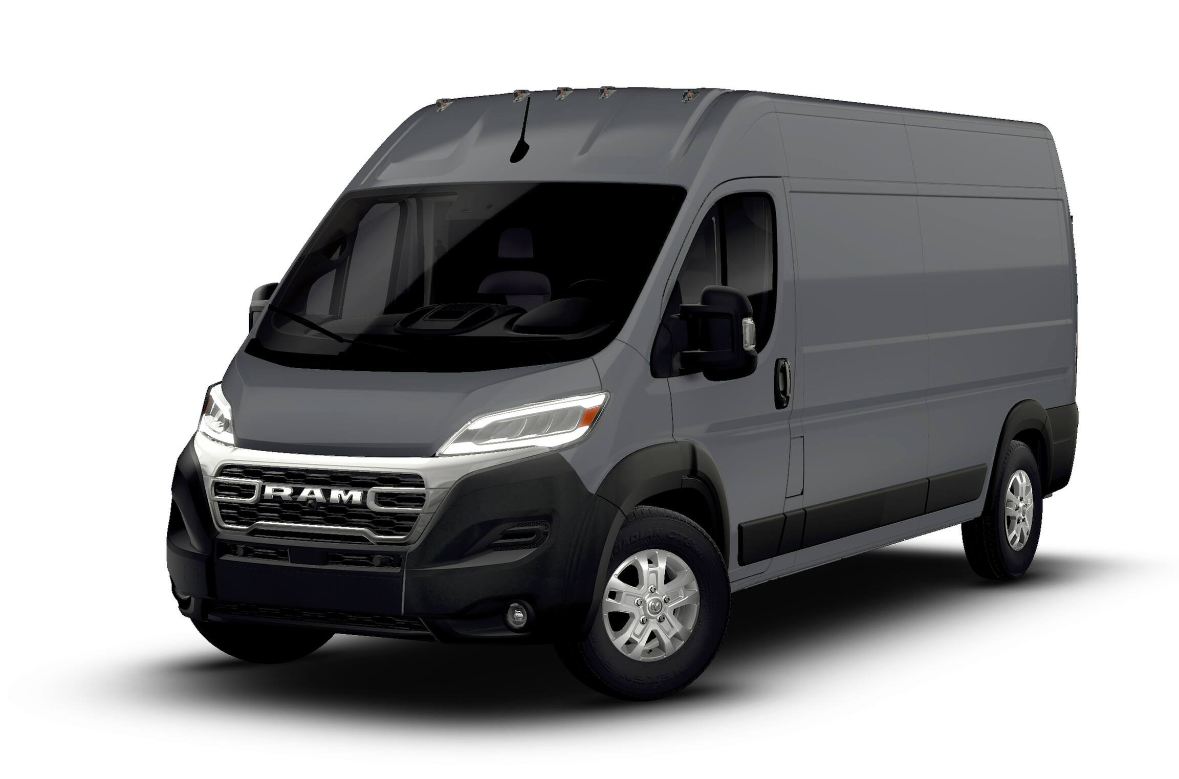 New 2026 Ceramic Gray Clear-Coat Exterior Paint RAM High Roof image 13