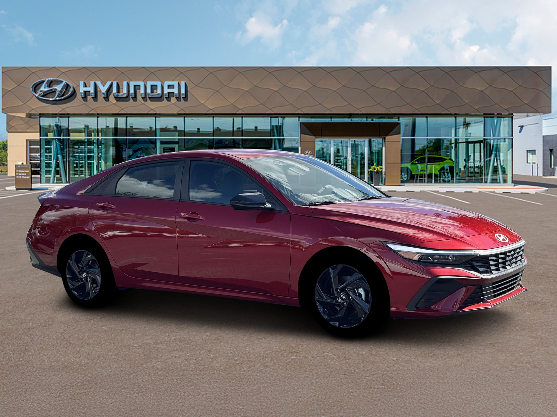 New 2026 Red Hyundai SEL Sport image 10
