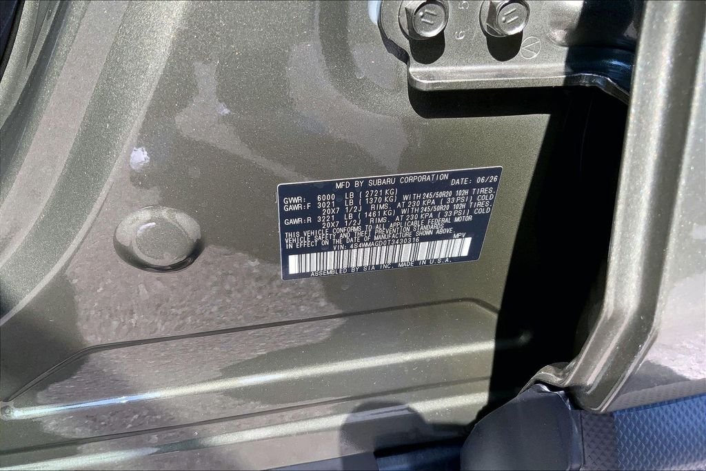 New 2026 AUTUMN GREEN METALLIC Subaru Limited 7-Passenger image 8