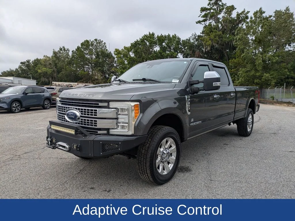 Used 2017 Magnetic Metallic Ford Platinum image 8