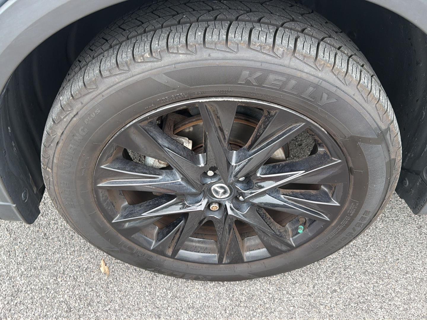Used 2021 Polymetal Gray Mazda Carbon Edition image 8