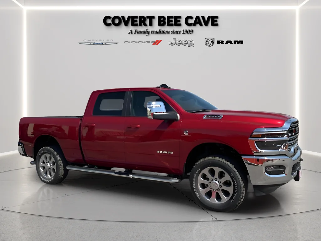 New 2026 Molten Red Pearl-Coat Exterior Paint RAM Laramie image 15