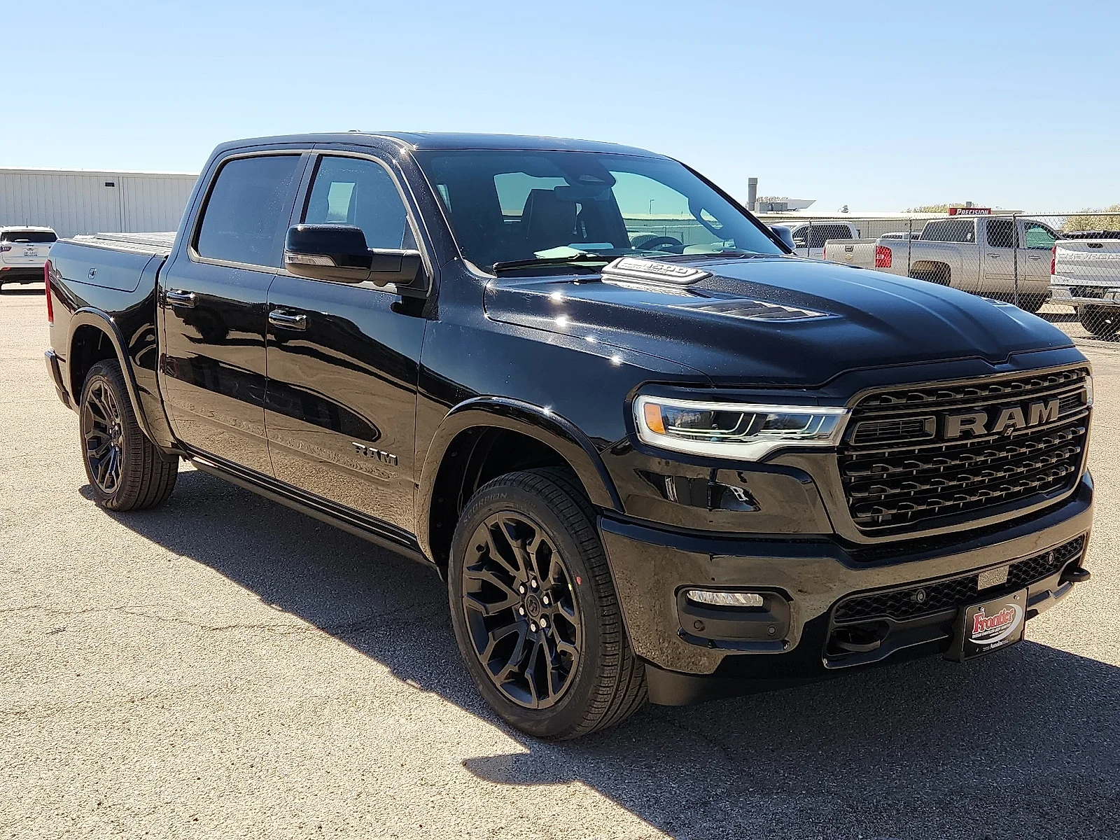 New 2026 Diamond Black Crystal Pearl-Coat  Paint Ram LIMITED CREW CAB 4X4 5