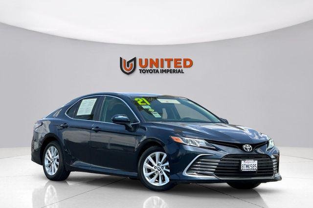 Certified Used 2021 GALACTIC AQUA Toyota  image 1