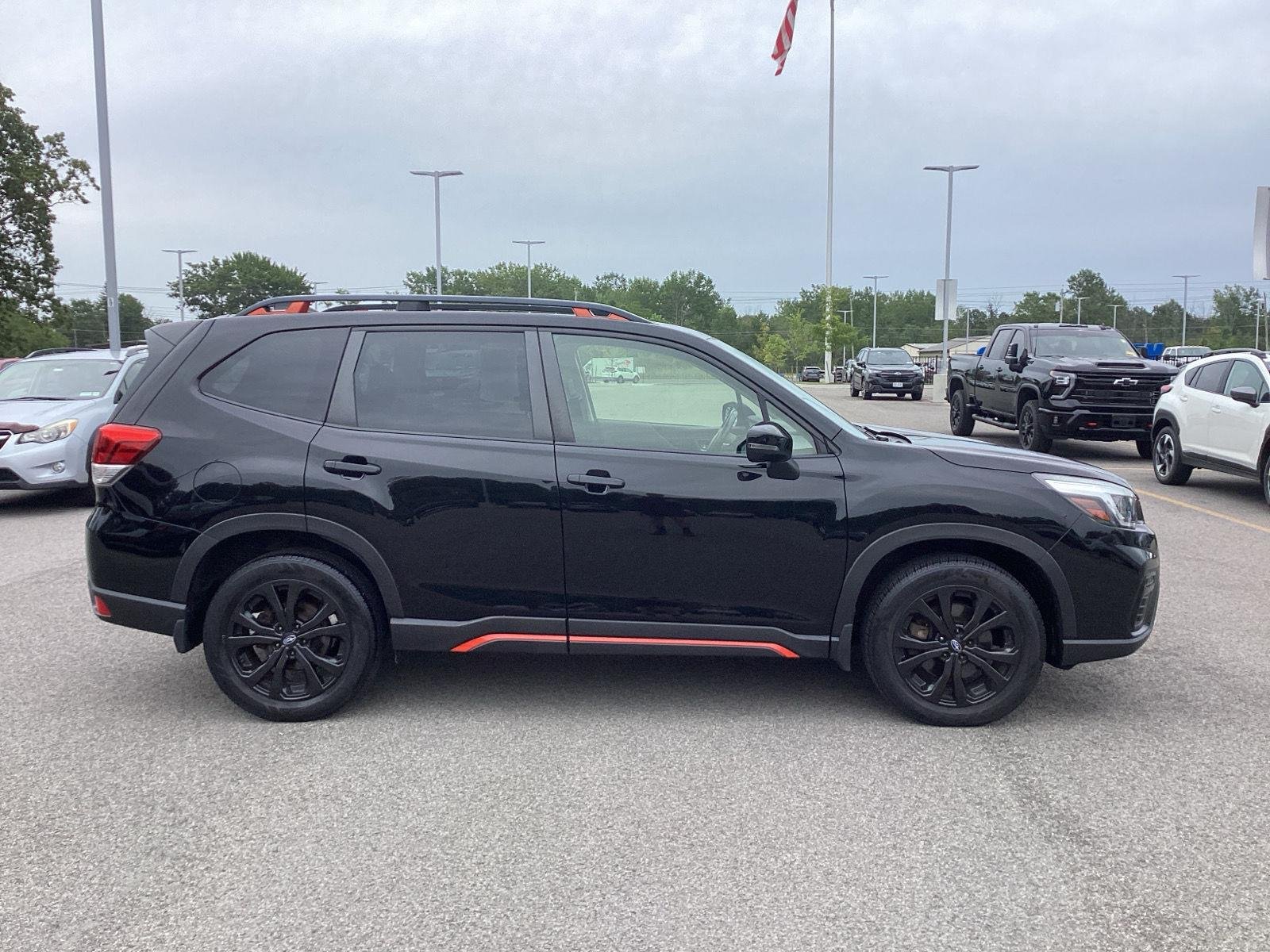 Used 2020 Crystal Black Silica Subaru Sport image 9
