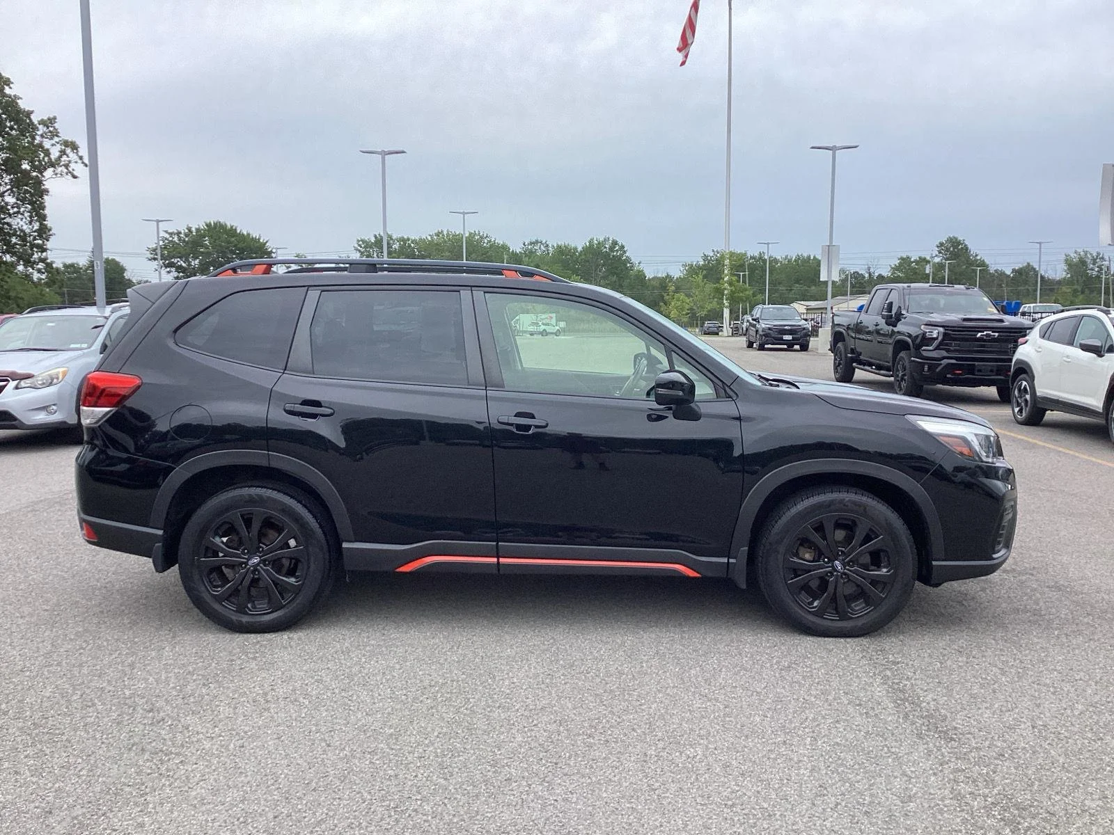 Used 2020 Crystal Black Silica Subaru Sport image 9