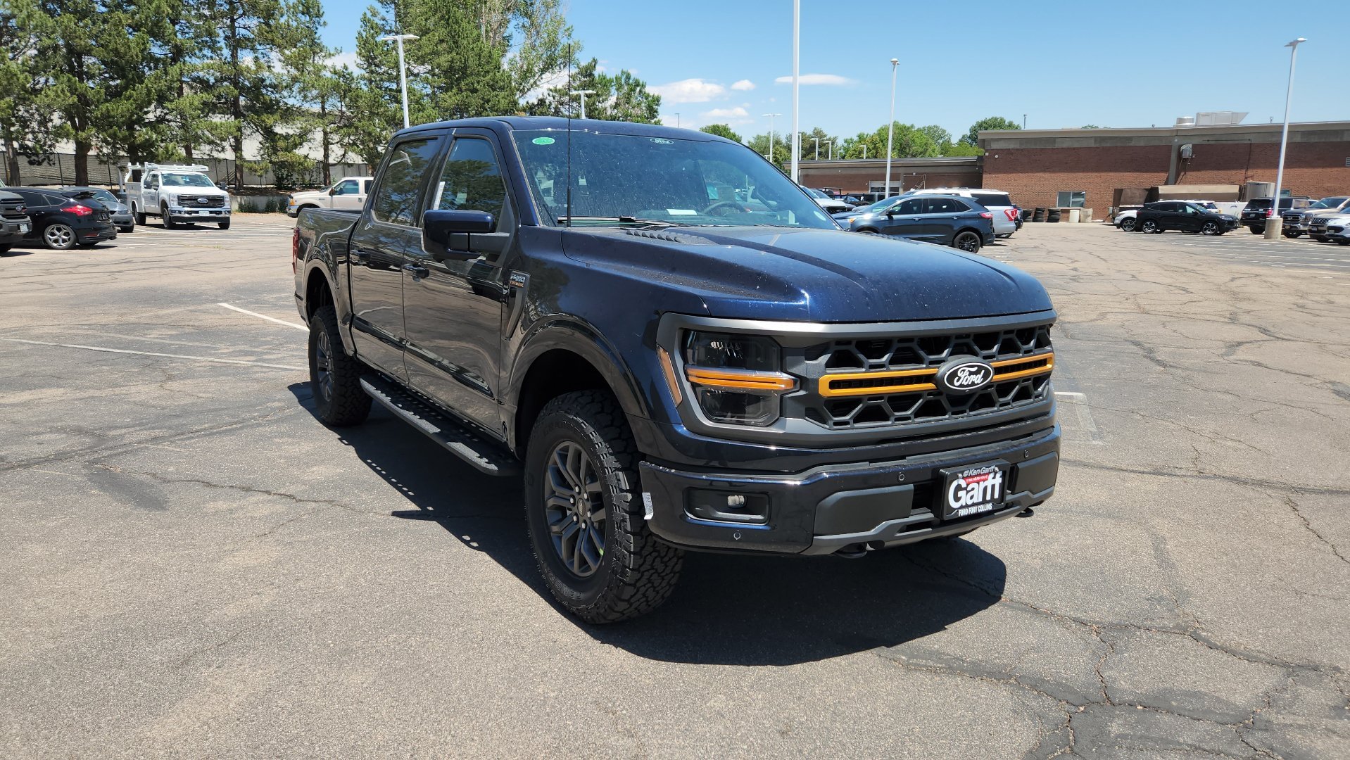 New 2026 Antimatter Blue Metallic Ford Tremor image 9