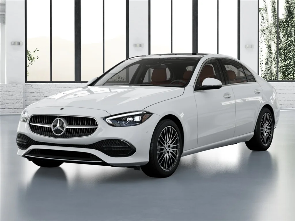 New 2026 Polar White Mercedes-Benz C 300 image 1