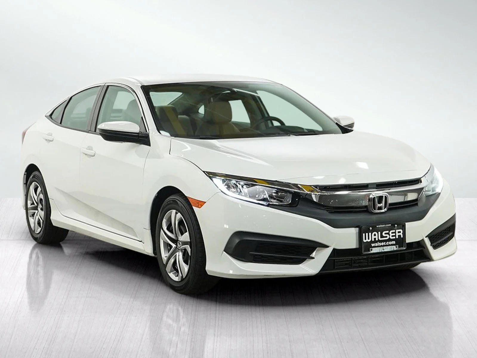 Used 2017 White Honda LX CVT image 7