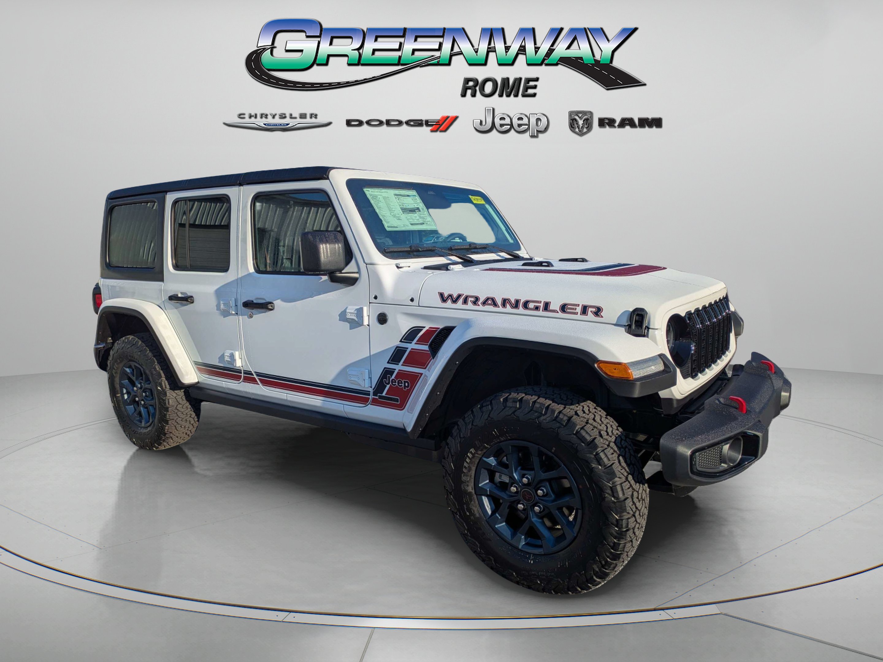 New 2026 Bright White Clearcoat Jeep America 250 image 8
