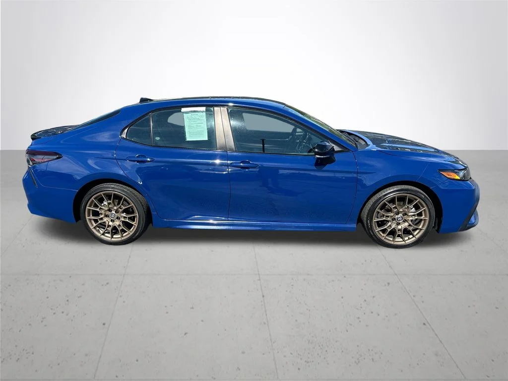 Certified Used 2024 Blue Toyota SE image 7