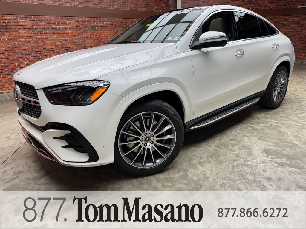New 2026 White Mercedes-Benz GLE 450 Coupe image 1