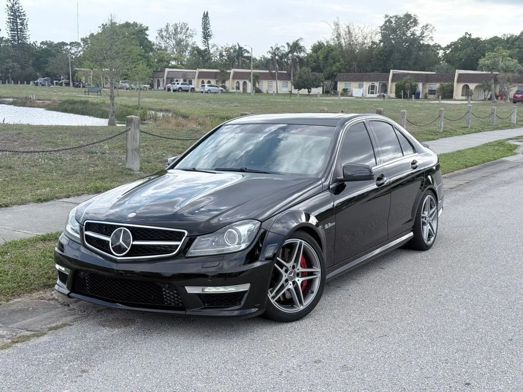 Used 2013 Black Mercedes-Benz C 63 AMG® image 20