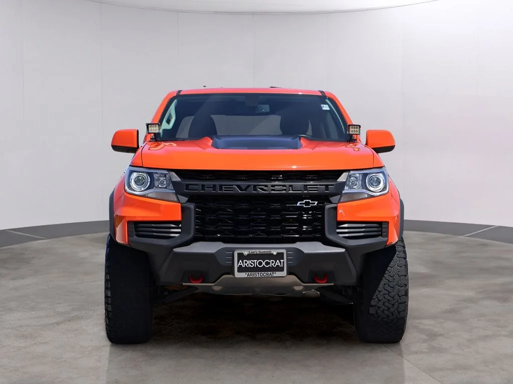 Used 2021 Orange Chevrolet ZR2 image 2
