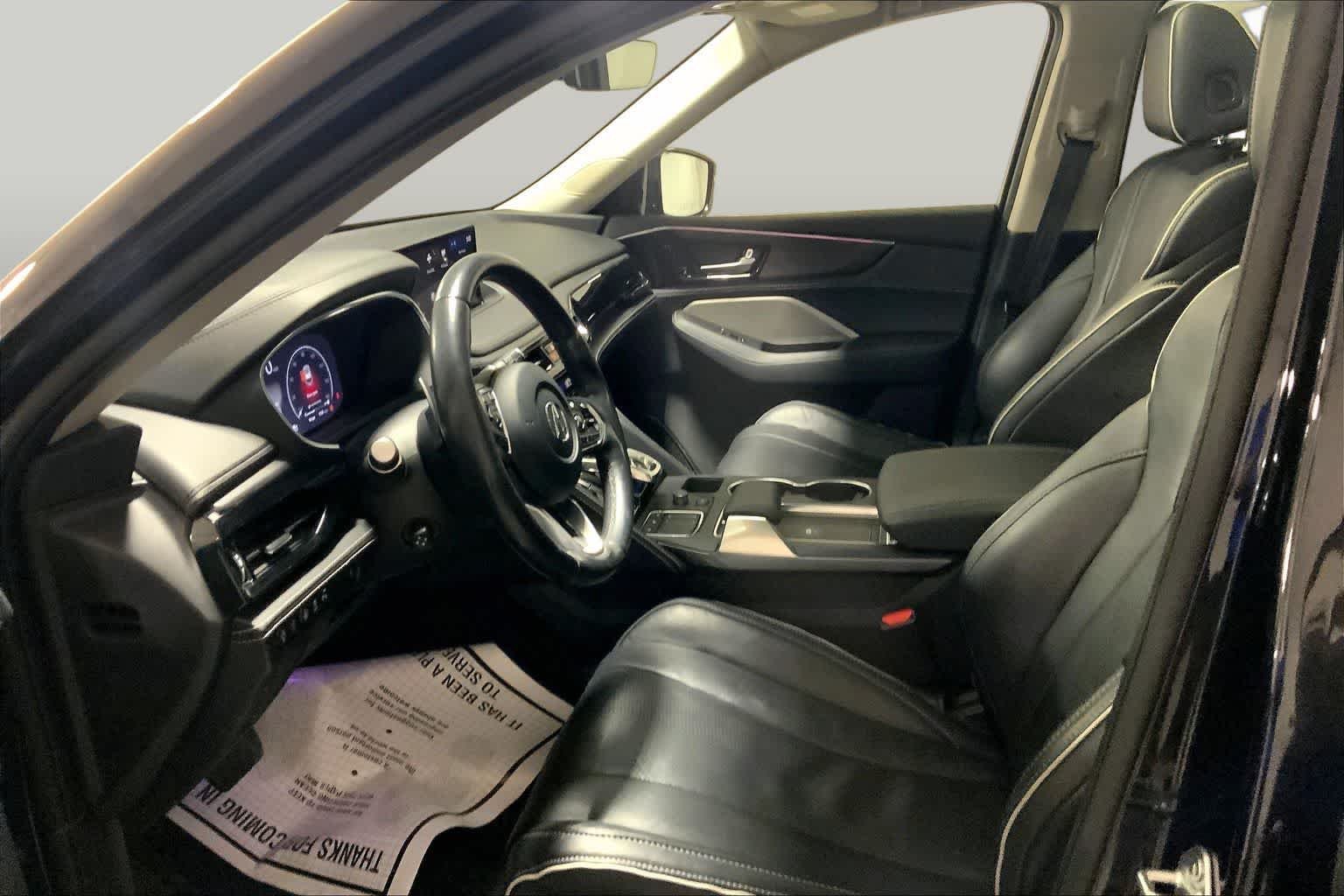 Used 2022 Phantom Violet Pearl Acura w/Advance Package image 7