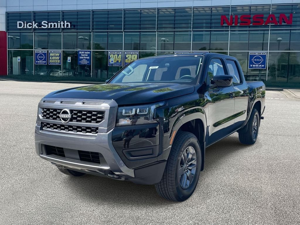 New 2026 Super Black Nissan Crew Cab SV image 3