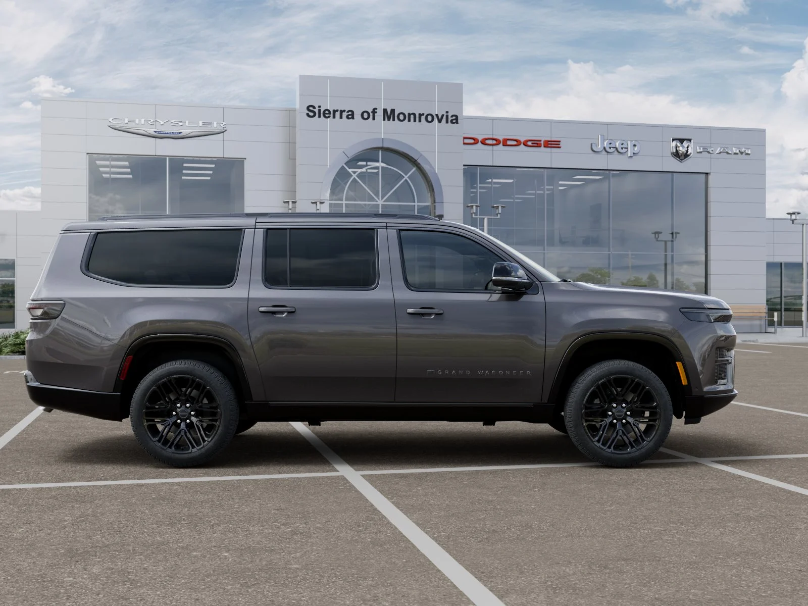 New 2026 Baltic-Gray Metallic Clear-Coat Exterior Paint Jeep Limited Reserve image 56