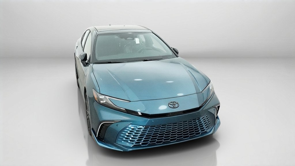 New 2026 Ocean Gem with Midnight Black Metallic roof Toyota XSE image 4
