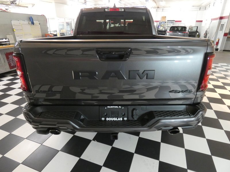 New 2026 Granite Crystal Metallic Clear-Coat Exterior Paint RAM Laramie Crew Cab 5