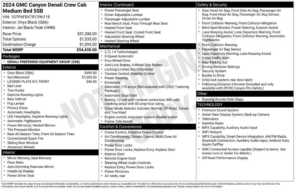 Used 2024 Black GMC Denali image 26