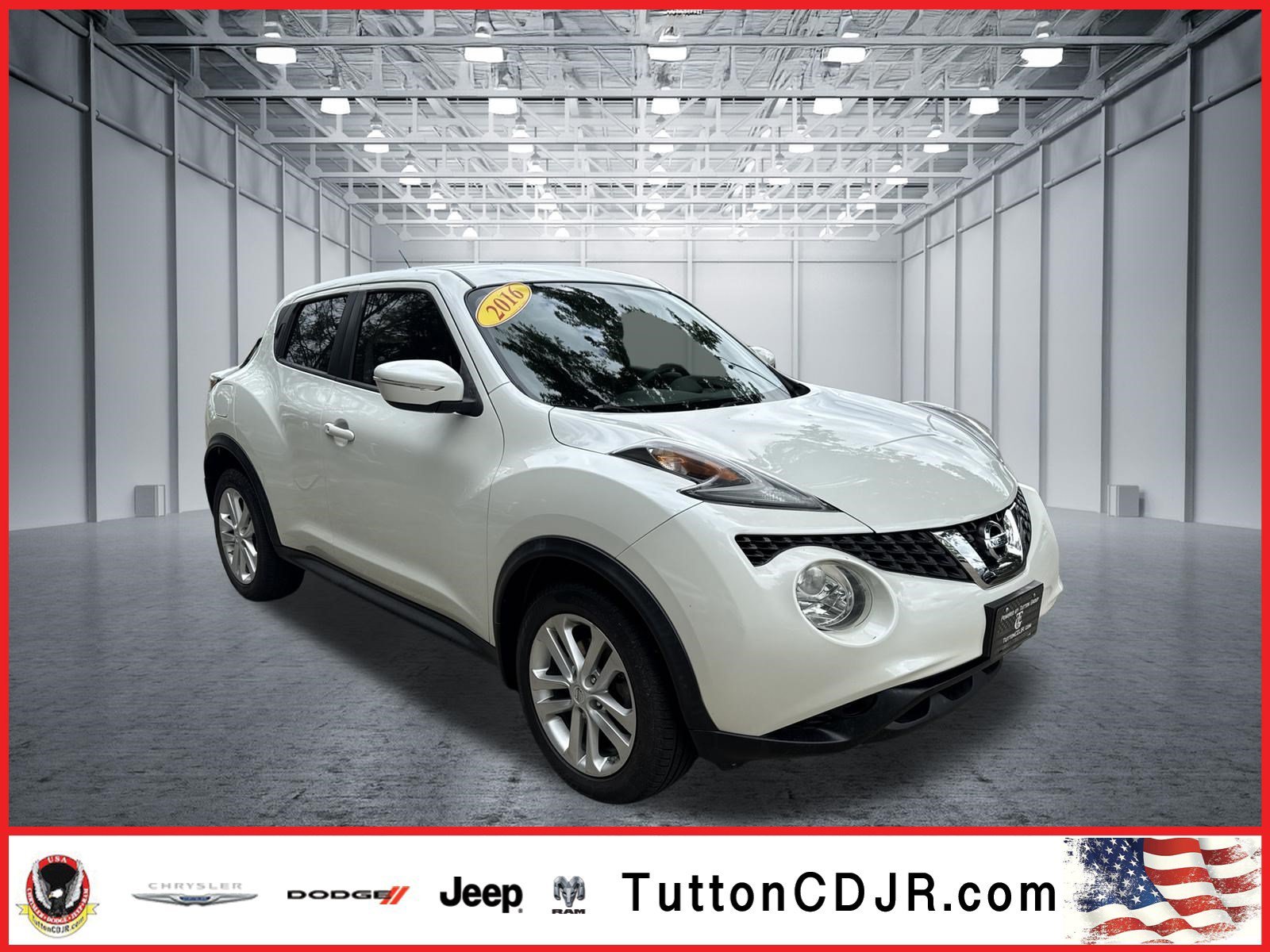 Used 2016 White Pearl Nissan S image 1