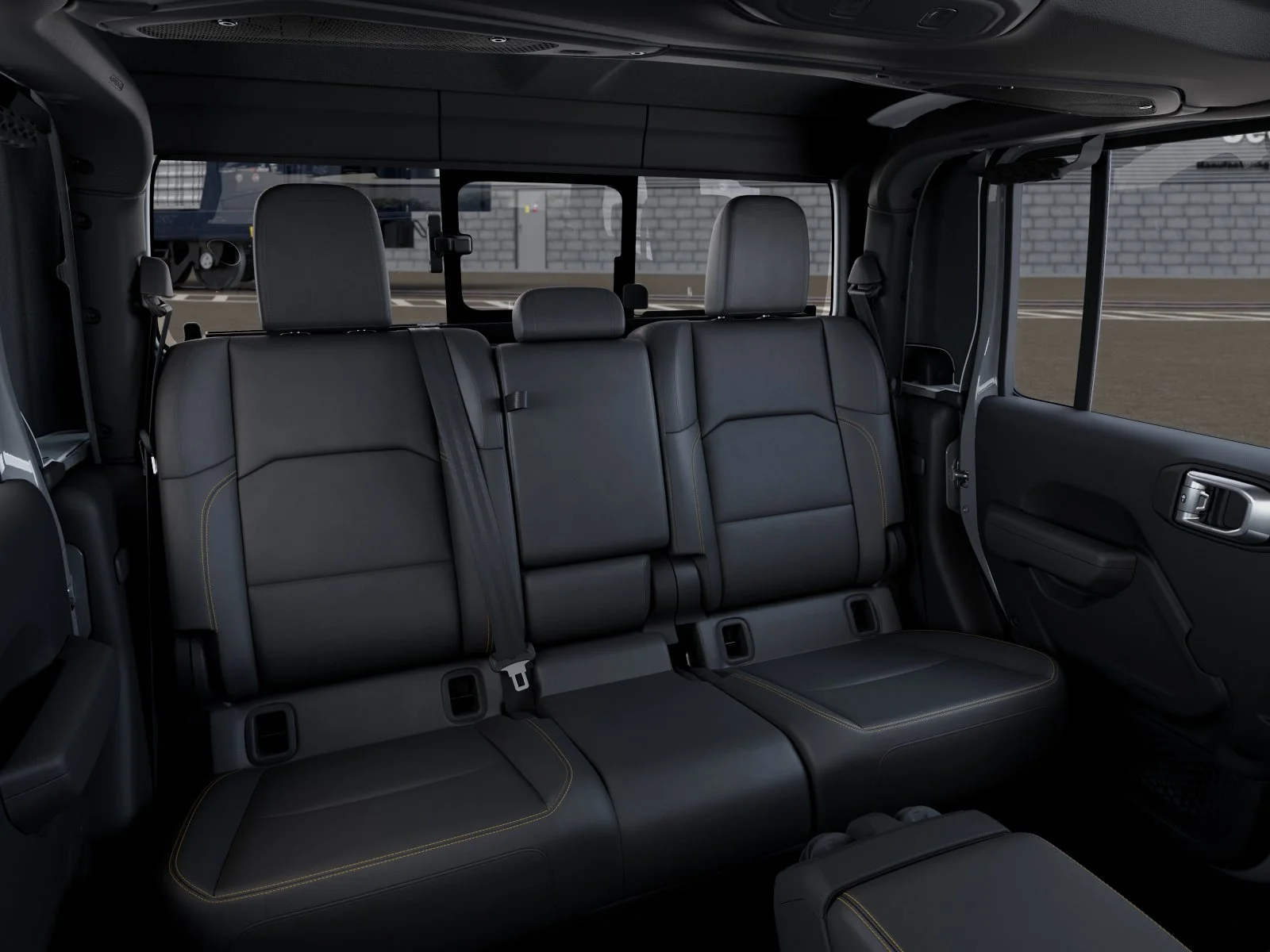 New 2026 Bright White Clear-Coat Exterior Paint Jeep Sahara image 17
