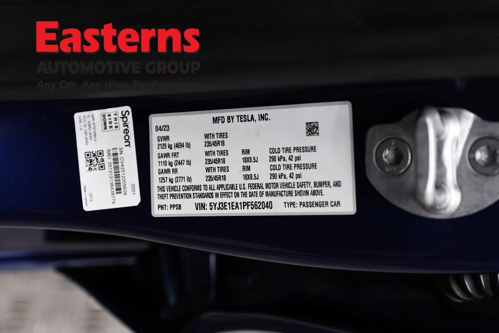 Used 2023 Blue Tesla Base image 29