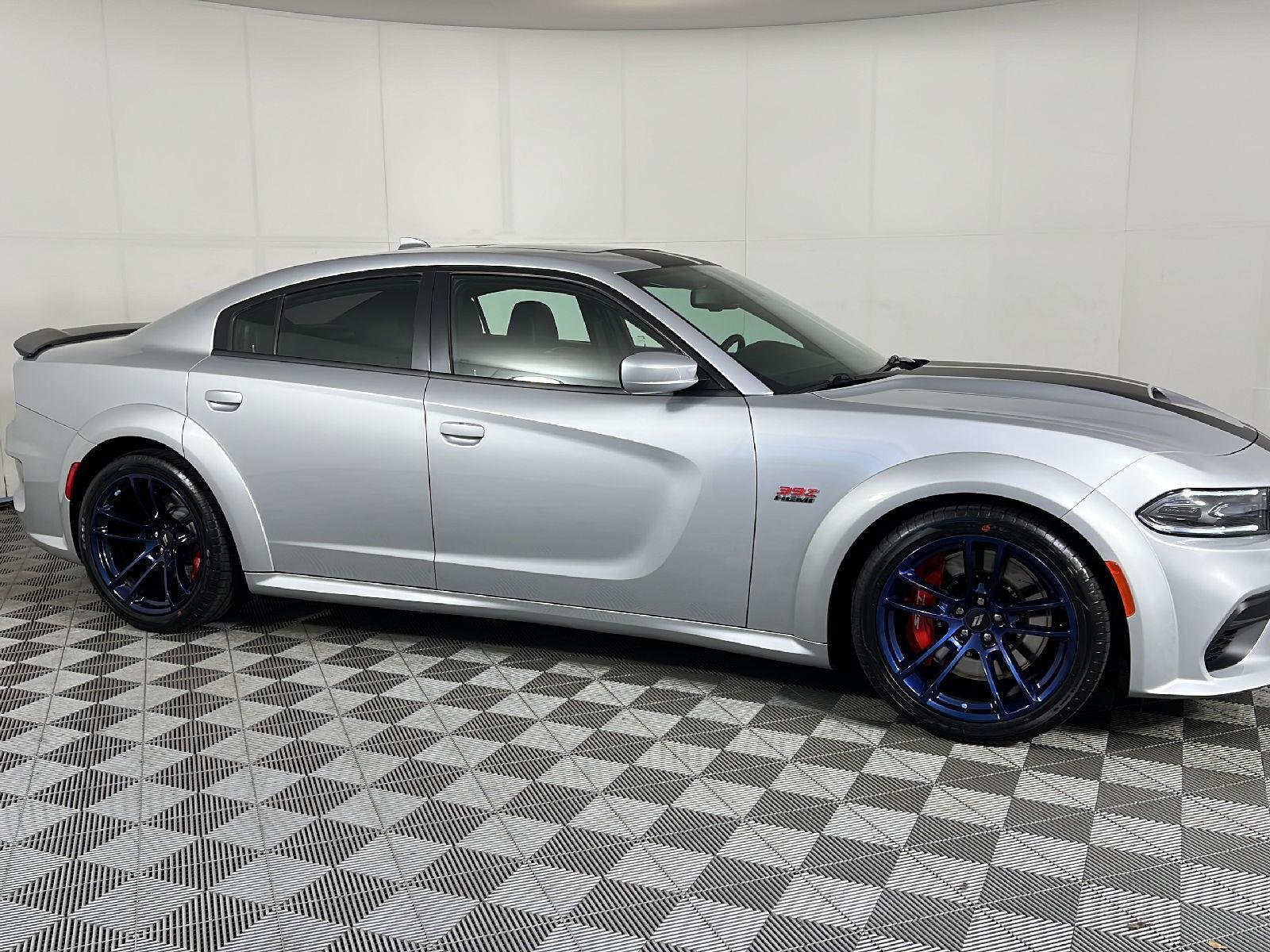Used 2021 Triple Nickel Clearcoat Dodge Scat Pack Widebody image 3