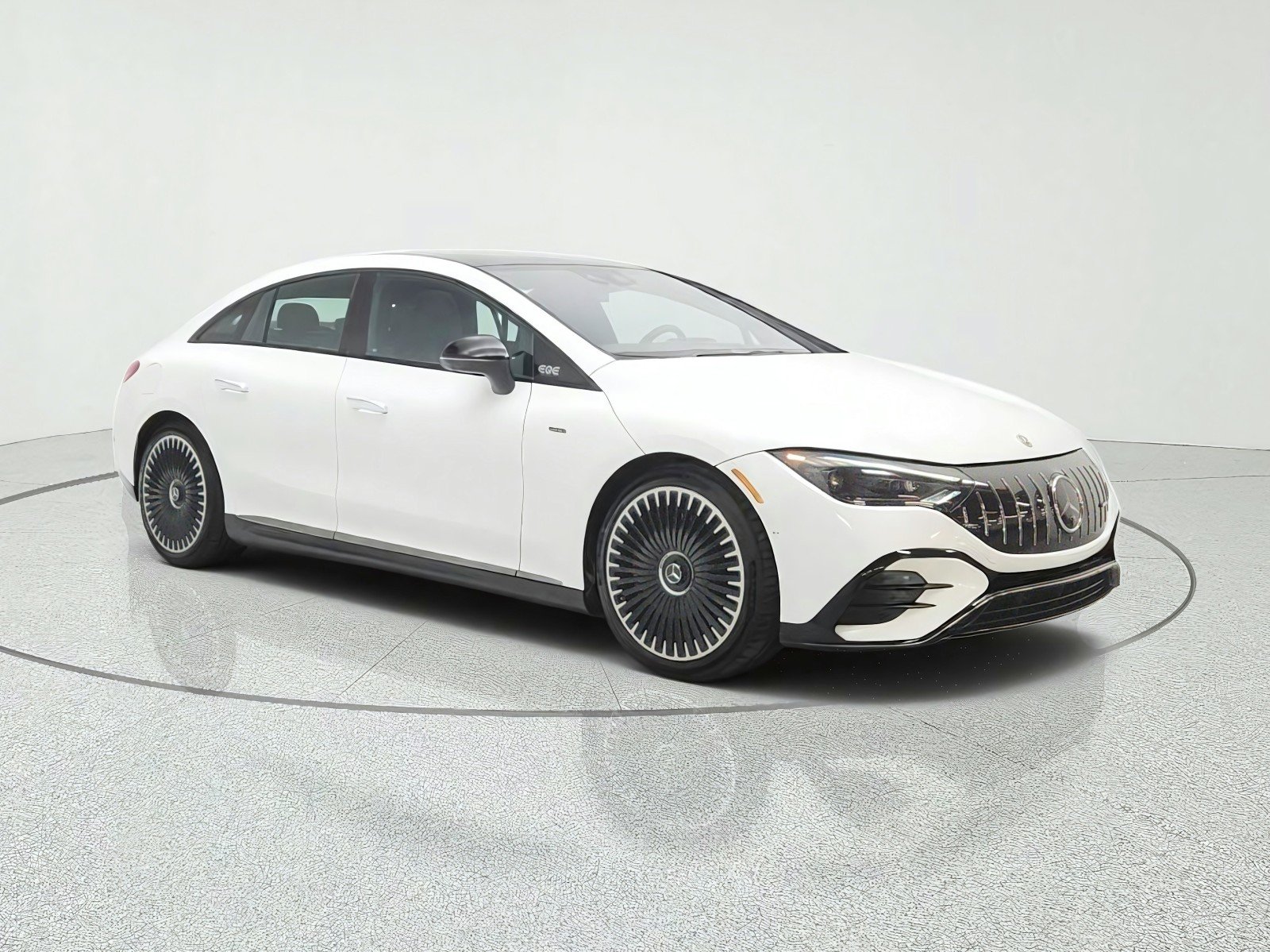 Certified Used 2023 Polar White Mercedes-Benz AMG® EQE 4MATIC+ Sedan image 3