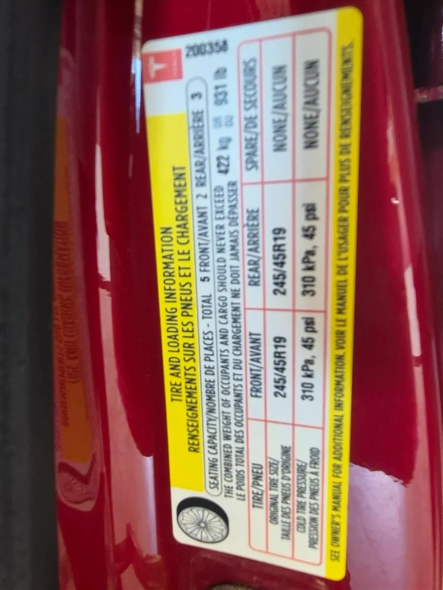 Used 2017 Red Tesla 75D image 15