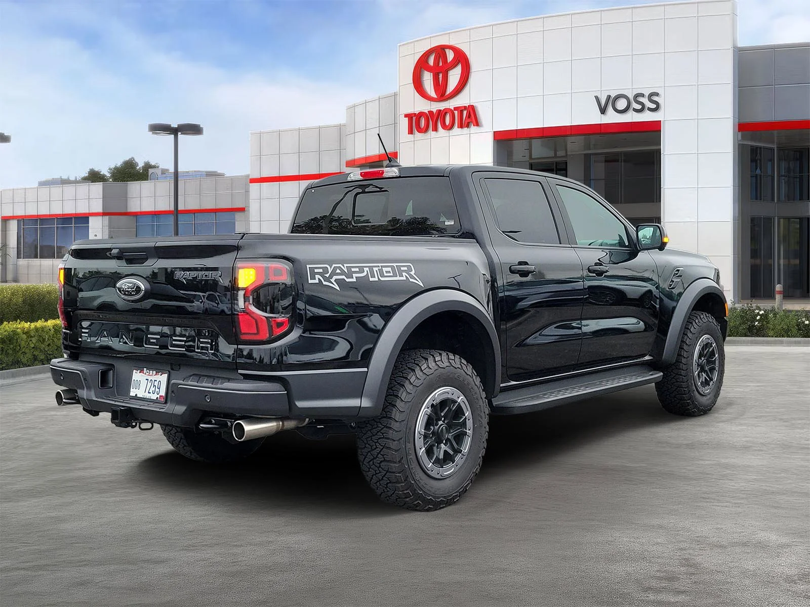 Used 2025 Shadow Black Ford Raptor image 4