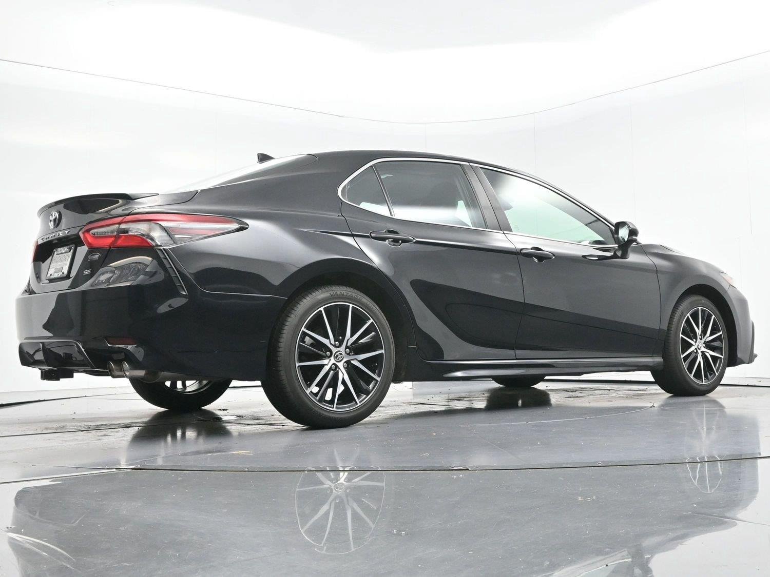 Used 2023 Midnight Black Metallic Toyota SE image 49