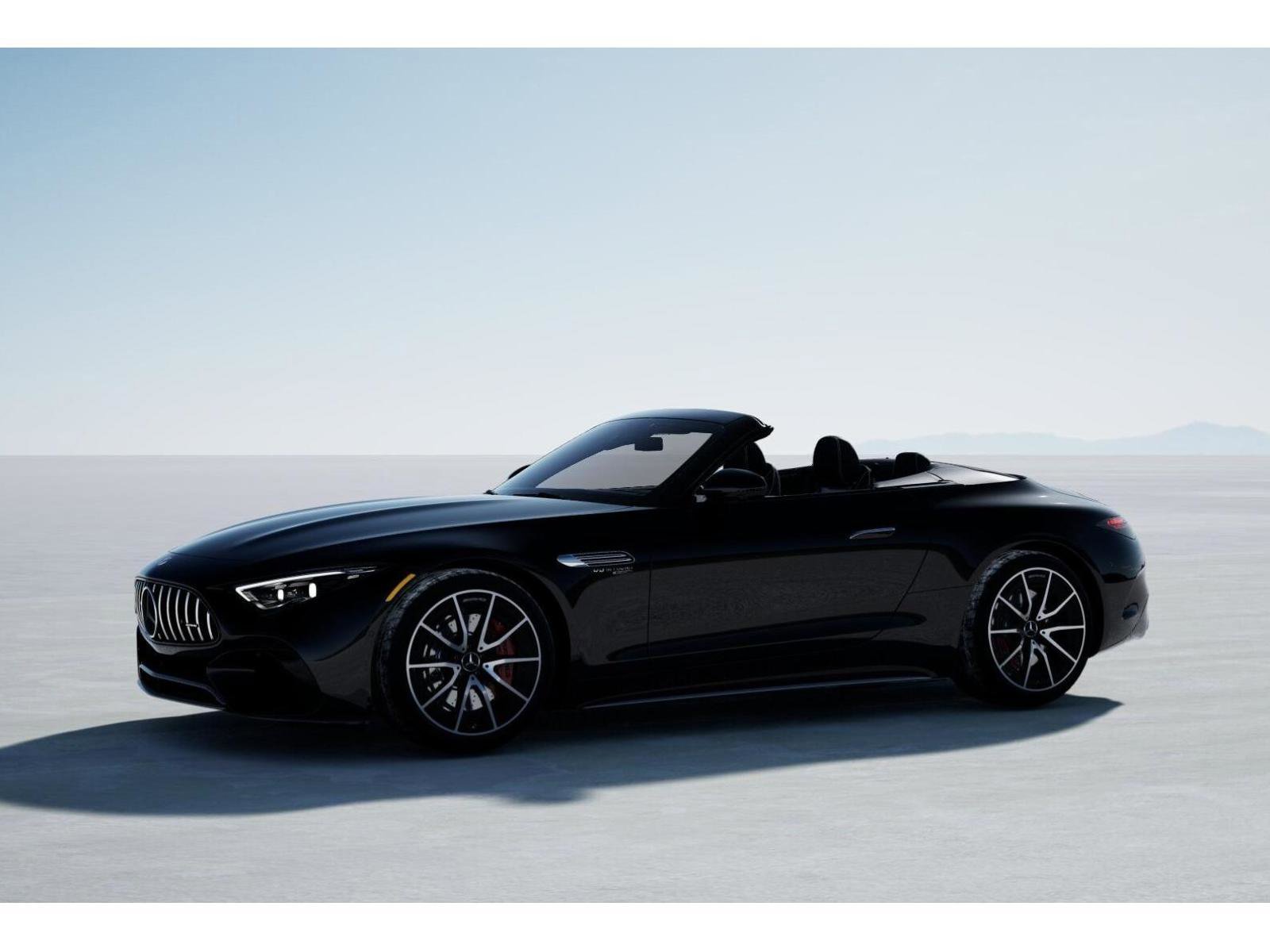 New 2026 Obsidian Black Metallic Mercedes-Benz AMG® SL 55 Roadster image 37