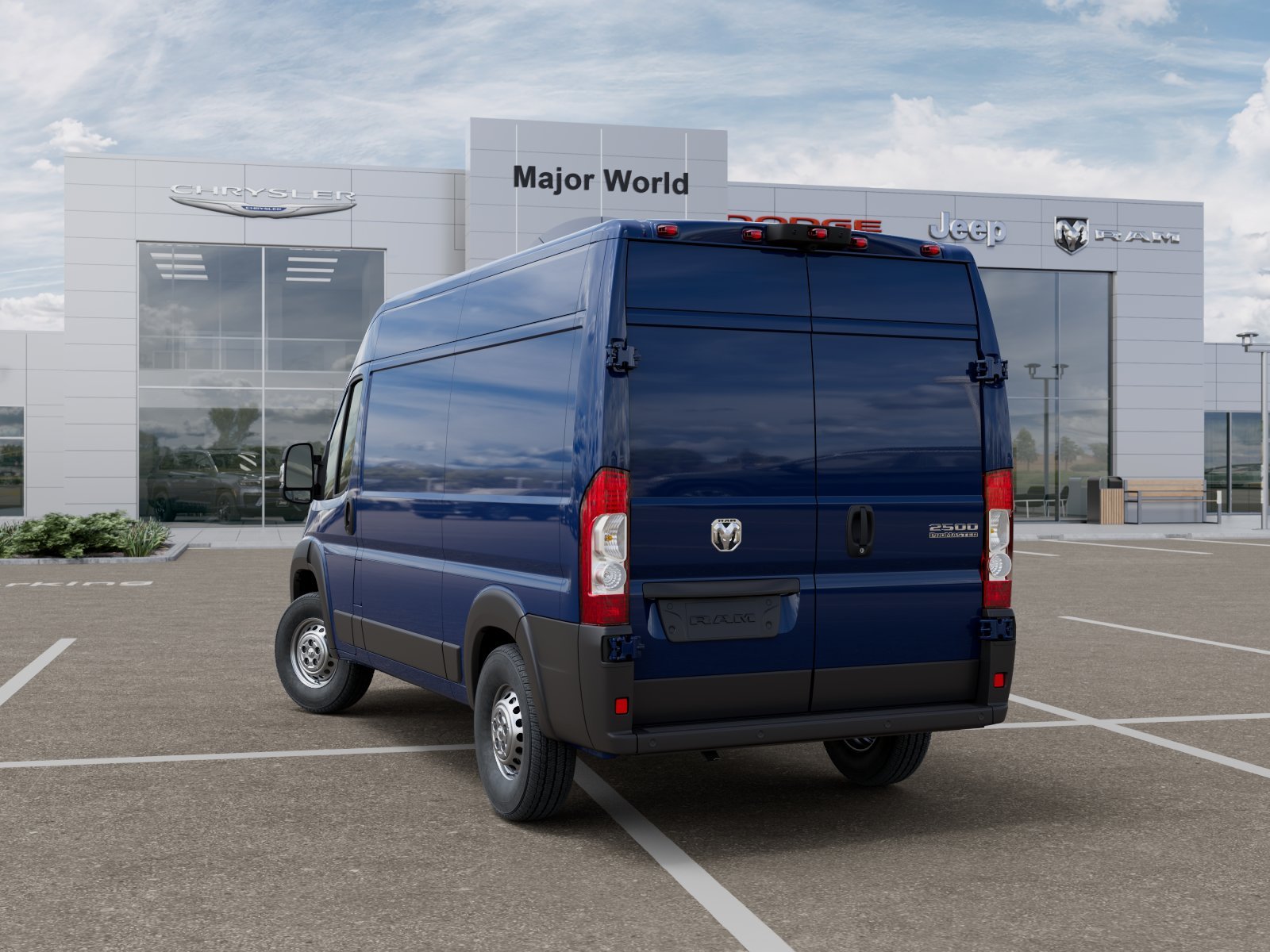 New 2025 Patriot Blue Pearlcoat RAM TRADESMAN image 3