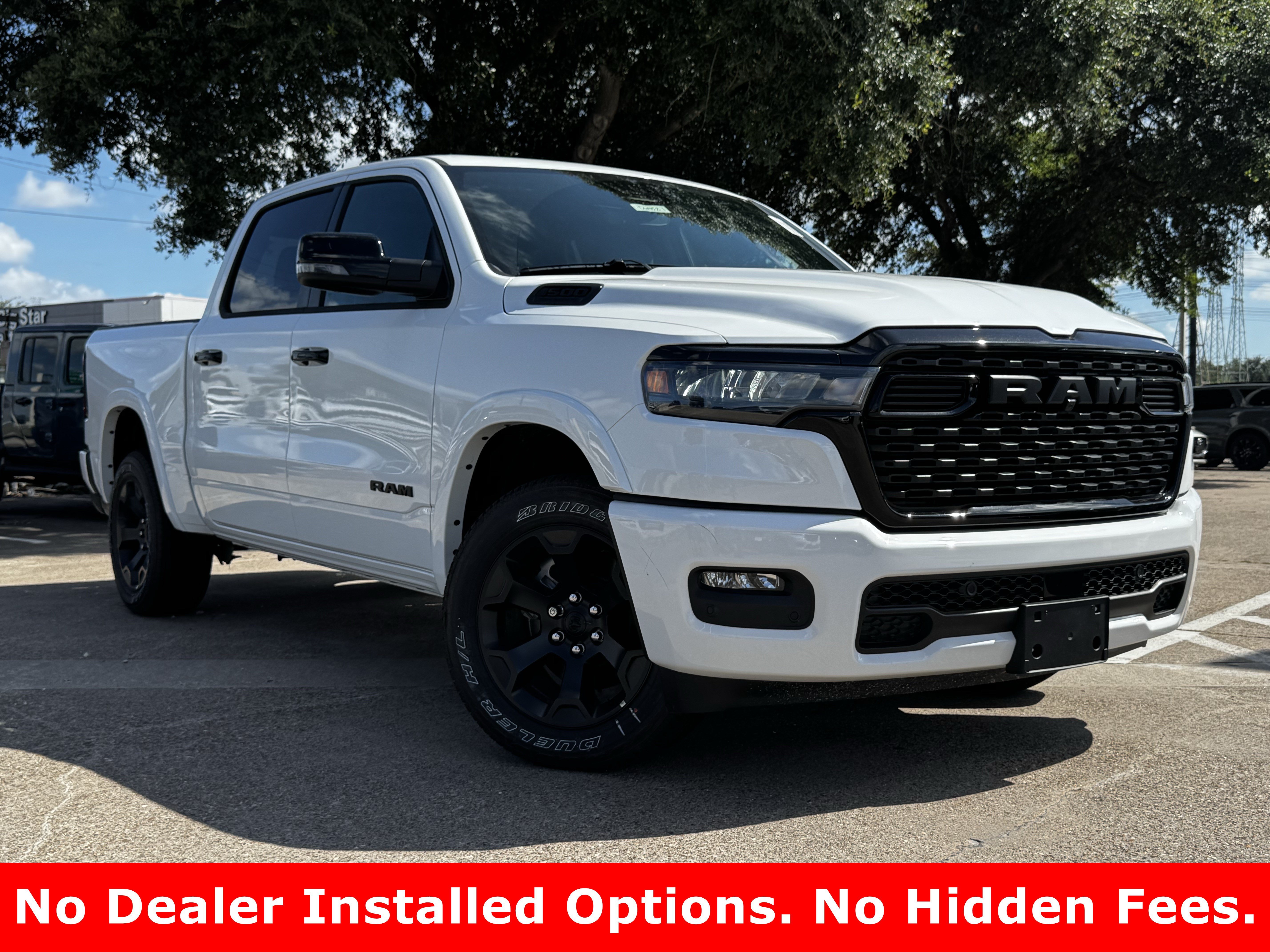 New 2026 Bright White Clear-Coat Exterior Paint RAM Lone Star image 2