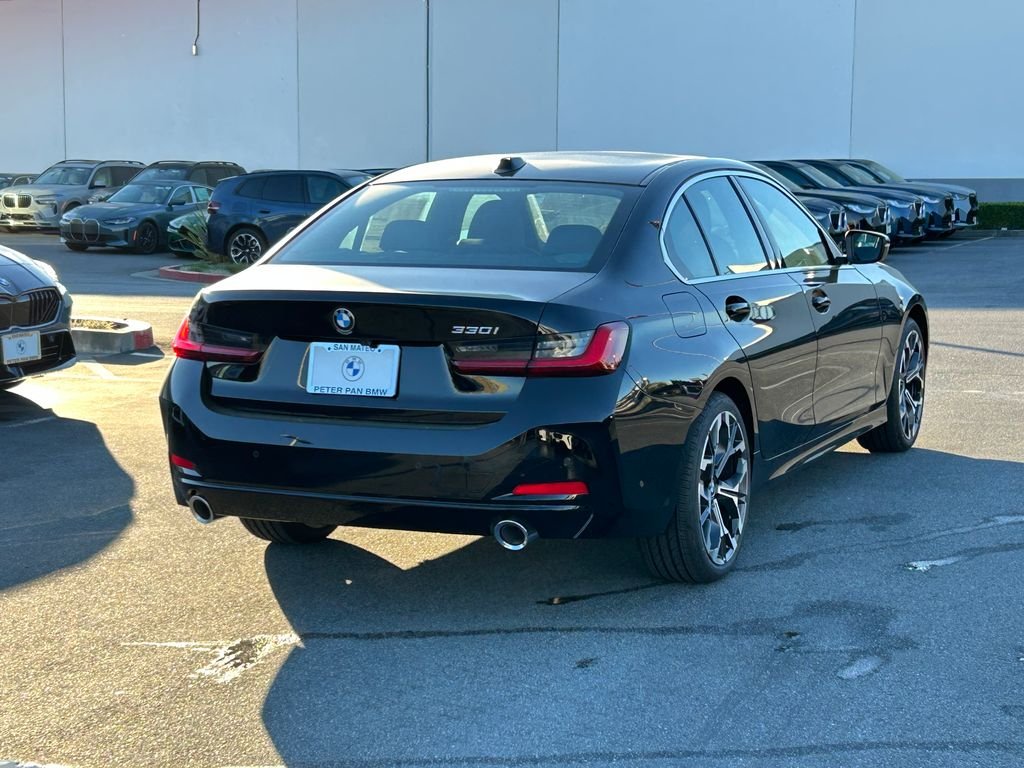 New 2026 Jet Black BMW 330i image 5