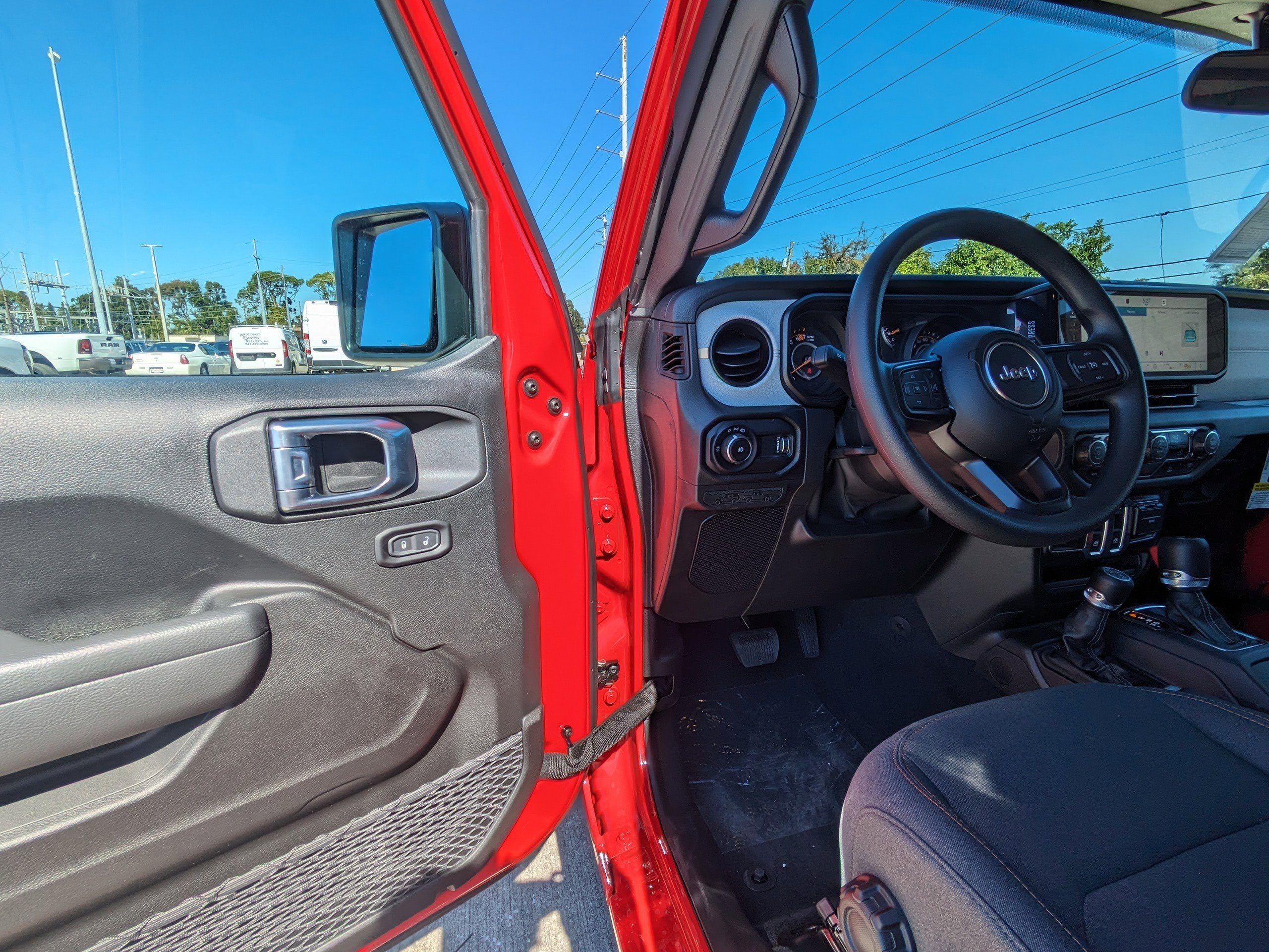 New 2026 Firecracker Red Clear-Coat Exterior Paint Jeep Sport image 15