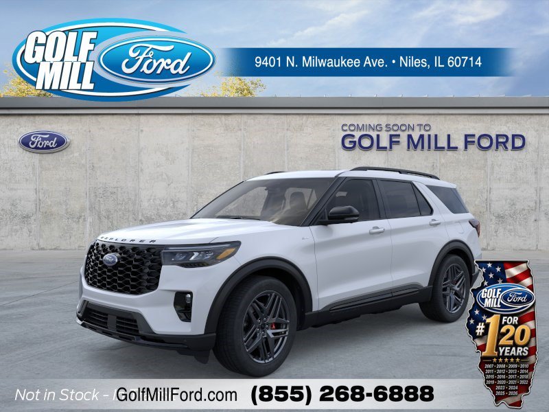 New 2026 Space White Metallic Ford ST-Line image 1