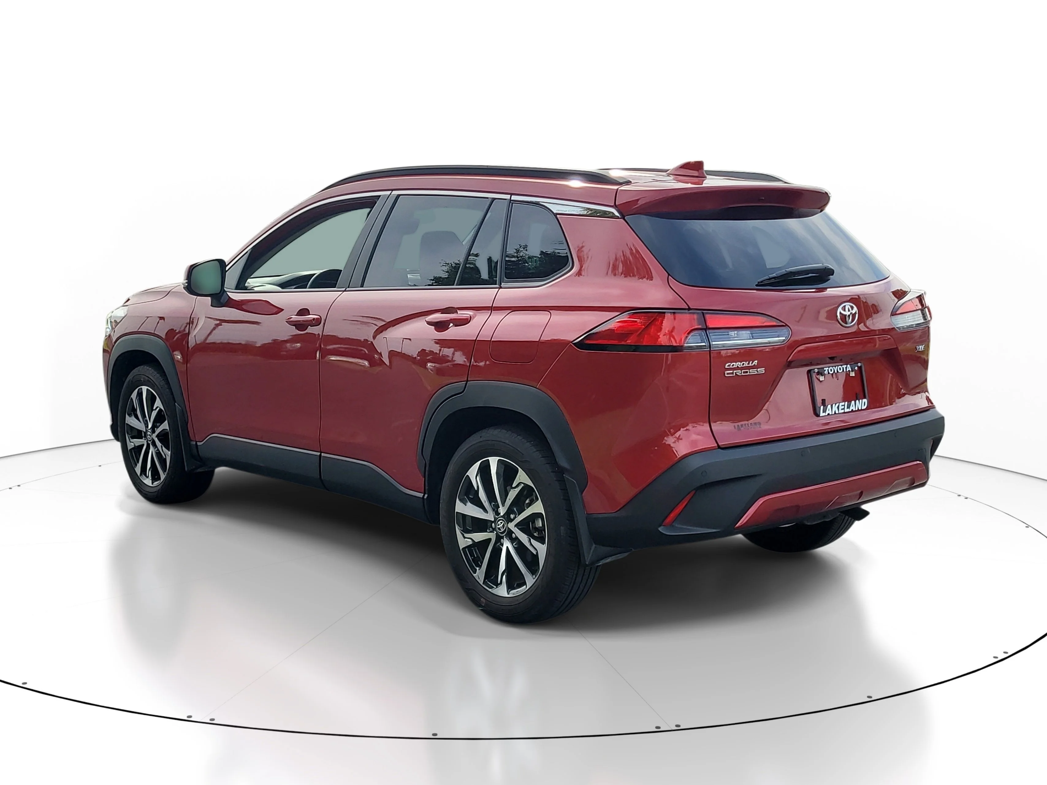 Certified Used 2024 Barcelona Red Metallic Toyota XLE image 4