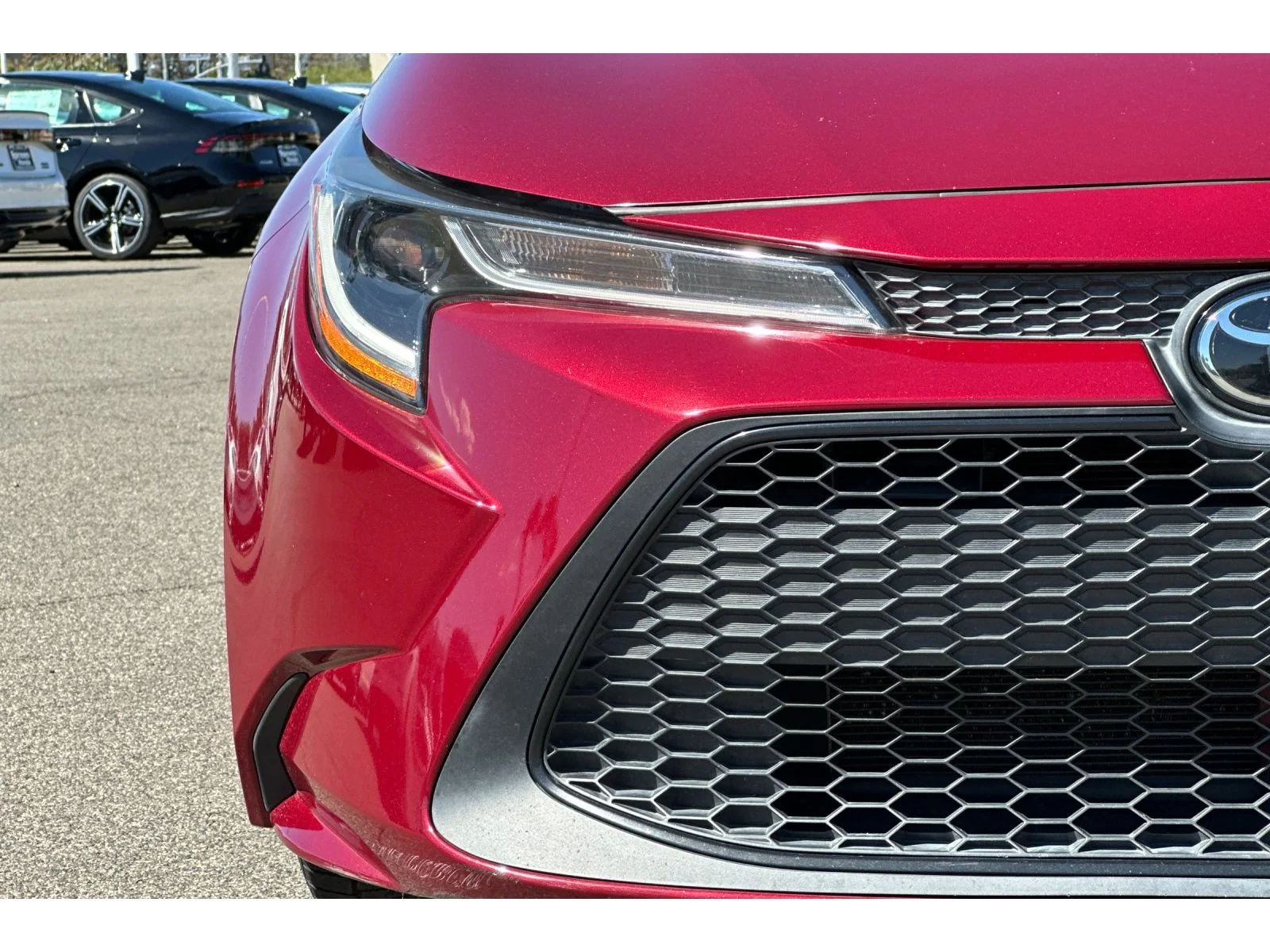 Used 2022 Ruby Flare Pearl Toyota LE image 15
