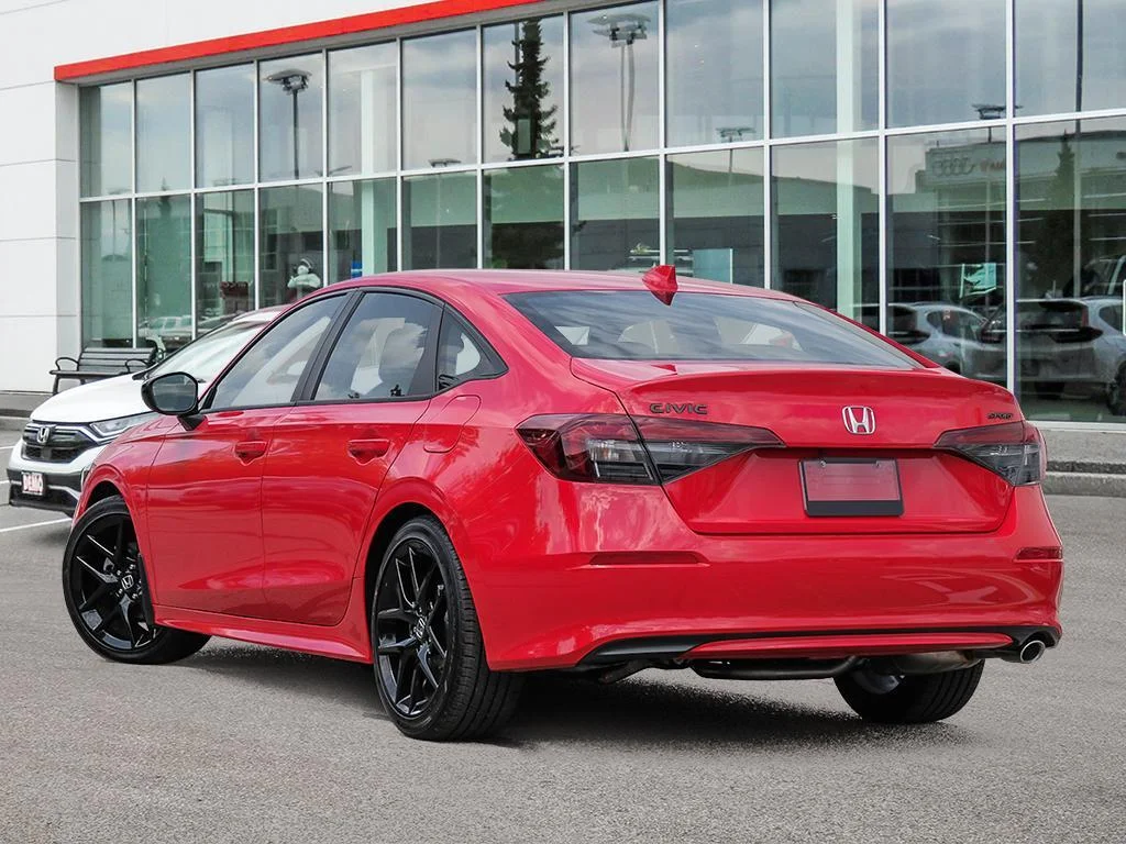 New 2026 Rallye Red Honda SPORT All-day comfort. All-the-time style image 4