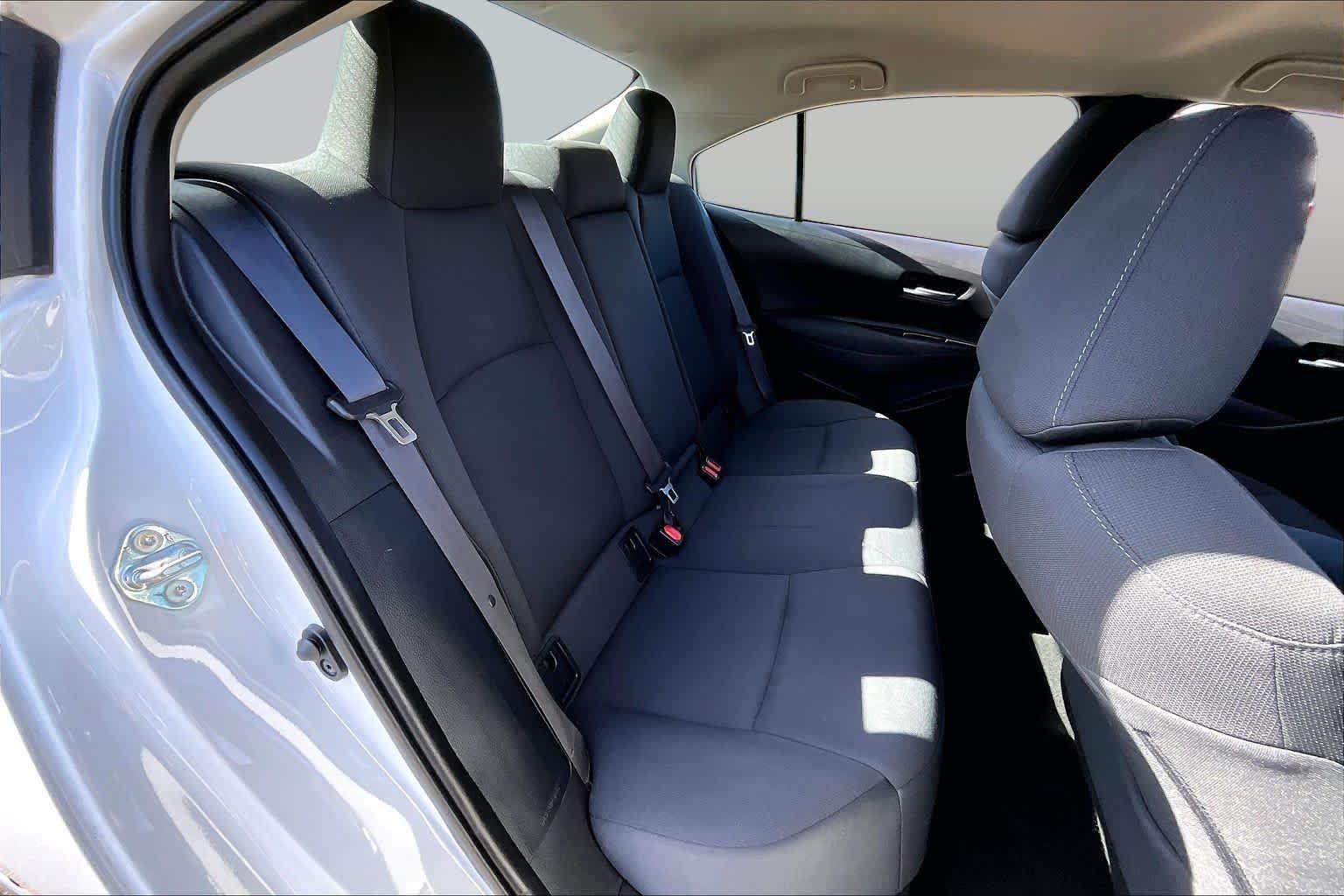 Certified Used 2021 Super White Toyota LE image 19