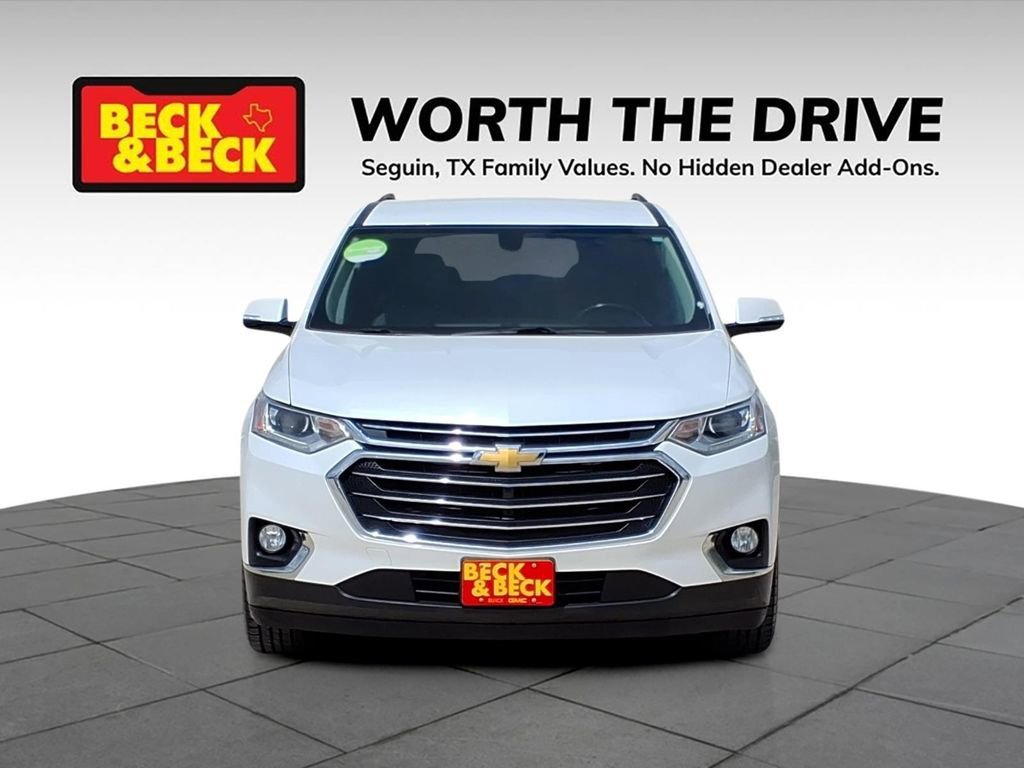 Used 2019 Chevrolet Traverse 1LT with VIN 1GNERGKWXKJ212351 for sale in Seguin, TX