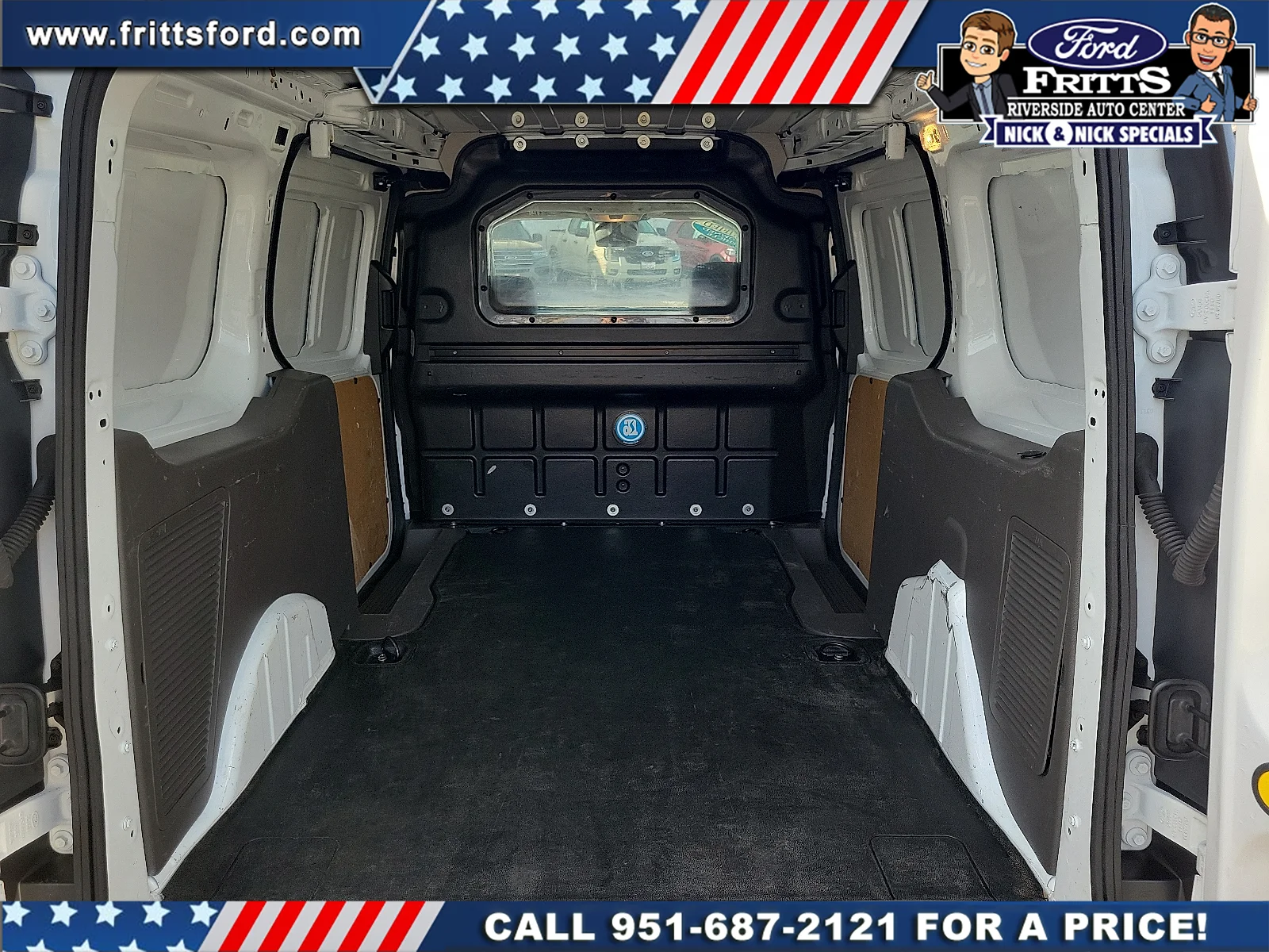 Certified Used 2021 Frozen White Ford XL Cargo Van image 15