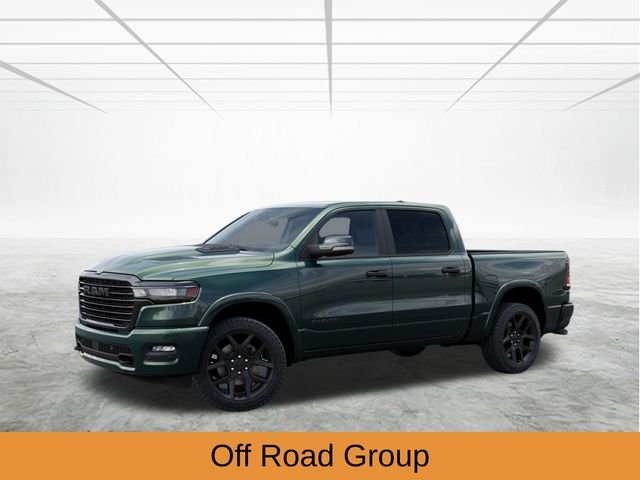 New 2026 Serrano-Green Metallic Exterior Paint RAM Laramie image 3