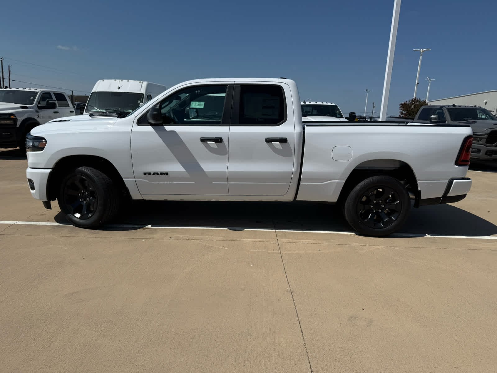 New 2026 Bright White Clearcoat Ram Express image 9