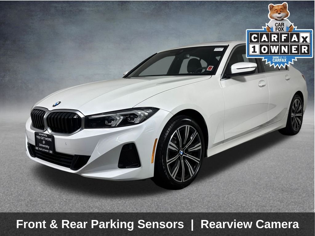 Used 2025 White Metallic BMW 330i xDrive image 3